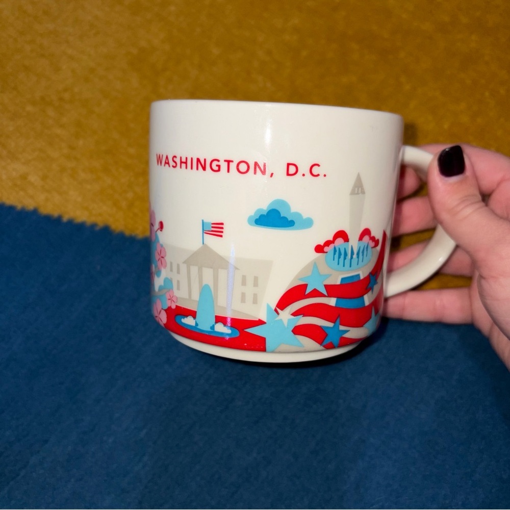 Starbucks You Are Here Washington D.C. Coffee Mug